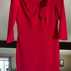 Elegant Red Women's Dress